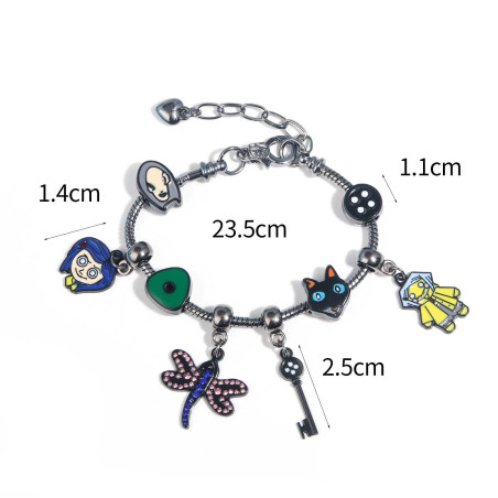 Bracciale Libellula Donna | Charms Colorati | Idea Regalo Unica