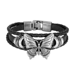 Bracelet Papillon Vintage - Esprit Bohème - 2 couleurs au choix
