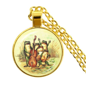 Collana Rana 'Sinfonia Melodiosa' | Gioiello Natura & Musica