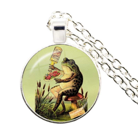 Collana Rana "Banchetto Stagno Incantato" – Gioiello Vintage