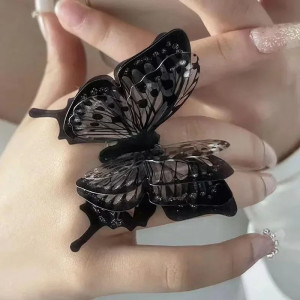 Anello Farfalla Gotico Chic | Gioiello Donna Elegante e Unico