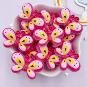 Figurine Farfalle in Resina - Set da 10 Pezzi per Decorazioni