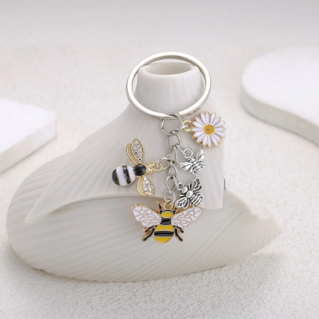 Portachiavi Ape "Giardino Incantato" | Idea Regalo Originale
