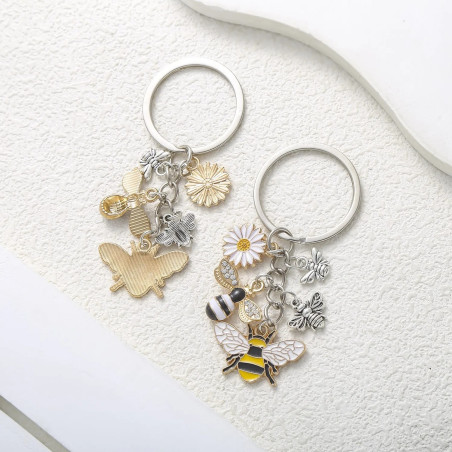 Portachiavi Ape "Giardino Incantato" | Idea Regalo Originale