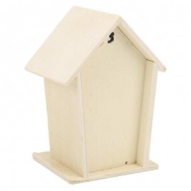 Maison en bois pour abeilles pour le jardin vue arriere