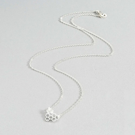 Collana Ape "Alveare Elegante" - Gioiello Donna Oro & Argento