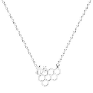 Collana Ape "Alveare Elegante" - Gioiello Donna Oro & Argento