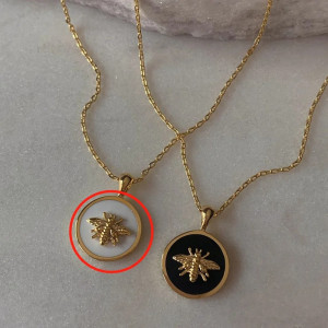 Collana Ape Dorata 'Eleganza Reale' | Gioiello Donna Unico