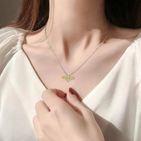 Collana Ape Argento 925 - Gioiello Donna Elegante e Unico