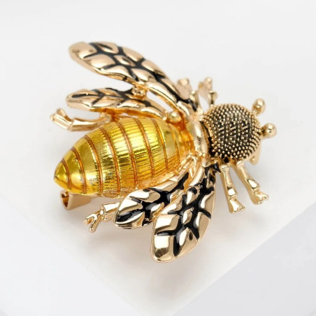 Spilla Ape 'Essenza Dorata' | Gioiello Elegante Idea Regalo