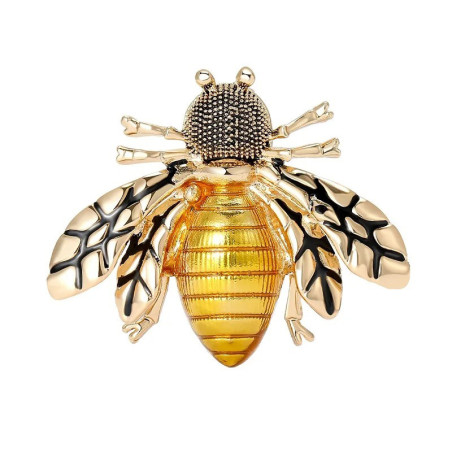 Spilla Ape 'Essenza Dorata' | Gioiello Elegante Idea Regalo