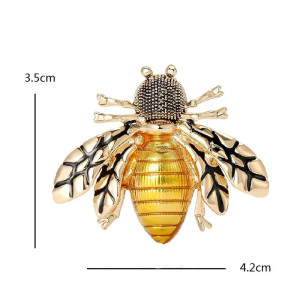 Spilla Ape 'Essenza Dorata' | Gioiello Elegante Idea Regalo