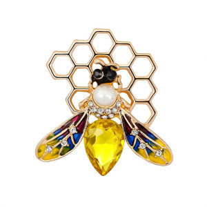 Spilla Ape "Tesoro dell'Alveare" | Idea Regalo Donna Originale