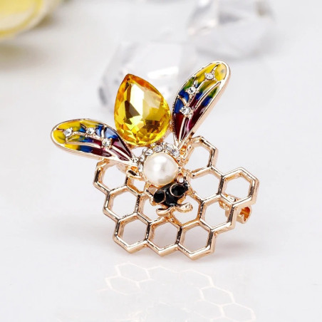 Spilla Ape "Tesoro dell'Alveare" | Idea Regalo Donna Originale