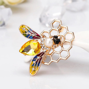 Spilla Ape "Tesoro dell'Alveare" | Idea Regalo Donna Originale