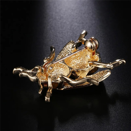 Spilla Ape Ambra Reale - Gioiello Raffinato ed Elegante