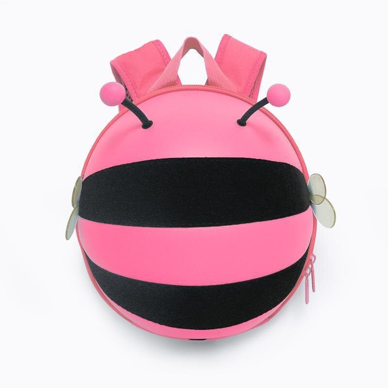 sac à dos abeille à coque rigide rose