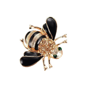 Spilla Ape Chic Notturna - Accessorio Elegante e Raffinato