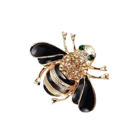 Spilla Ape Chic Notturna - Accessorio Elegante e Raffinato