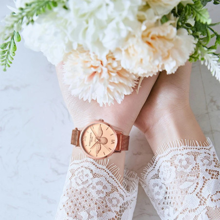 Orologio Ape Donna in Acciaio | Idea Regalo Originale