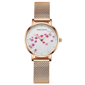 Orologio Floreale 'Fiori di Ciliegio' | Eleganza e Primavera