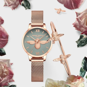 Orologio Ape e Bracciale Armonia Celadon | Eleganza e Stile