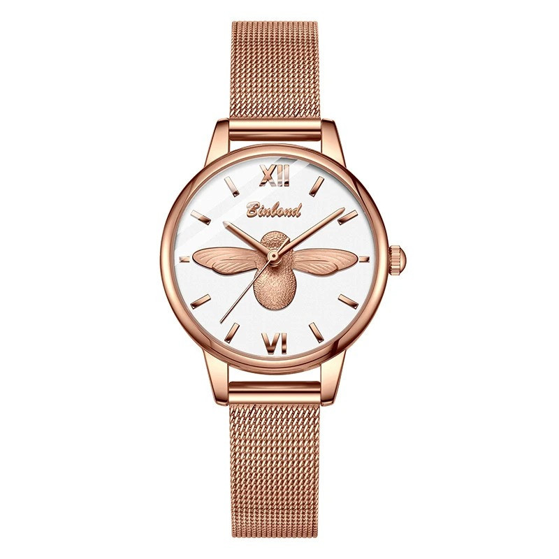 Orologio Ape Donna Eleganza Bianca | Gioielli 1001ABEILLES