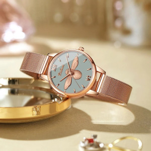 Orologio Ape Armonia Verde - Eleganza Ispirata alla Natura