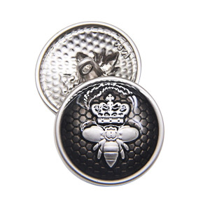 Bottoni Ape "Maestà Reale" 23mm - Set da 10 - Stile Lusso