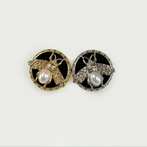Set 6 Bottoni Ape "Splendore Perlato" | 3 Misure | Idea Regalo