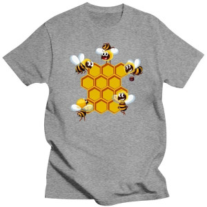 T-shirt Ape "Alveare Animato" - Comfort & Stile | Taglie S-6XL