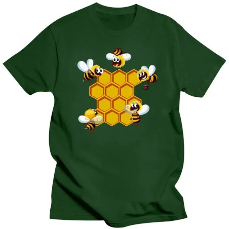 T-shirt Ape "Alveare Animato" - Comfort & Stile | Taglie S-6XL