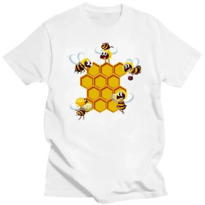 T-shirt Ape "Alveare Animato" - Comfort & Stile | Taglie S-6XL