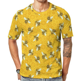T-shirt Ape "Alveare Dorato" | Comfort & Stile Naturale