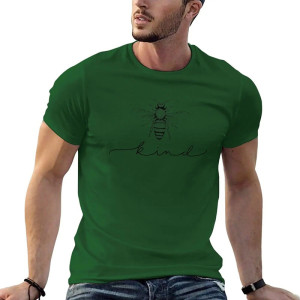 T-shirt Uomo Ape Bee Kind | Maglietta con Messaggio Positivo