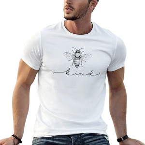 T-shirt Uomo Ape Bee Kind | Maglietta con Messaggio Positivo