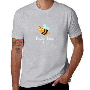 T-shirt Ape "Busy Bee" – Design Vintage – 8 colori – Taglie S-6XL
