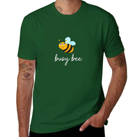 T-shirt Ape "Busy Bee" – Design Vintage – 8 colori – Taglie S-6XL