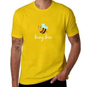 T-shirt Ape "Busy Bee" – Design Vintage – 8 colori – Taglie S-6XL
