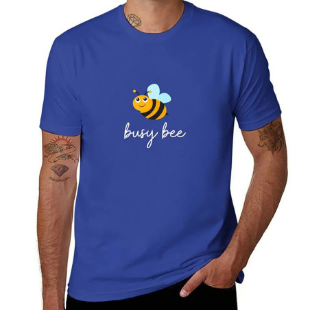 T-shirt Ape "Busy Bee" – Design Vintage – 8 colori – Taglie S-6XL