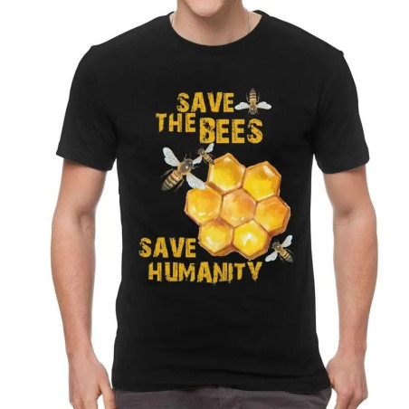 Maglietta Ape "Salva le Api" | Stile Ecologico | 1001ABEILLES