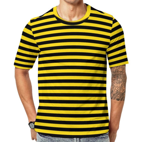 T-shirt Donna a Righe Stile Ape | Idea Regalo | 1001abeilles