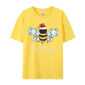 Maglietta Donna con Ape di Natale | Divertente Idea Regalo!