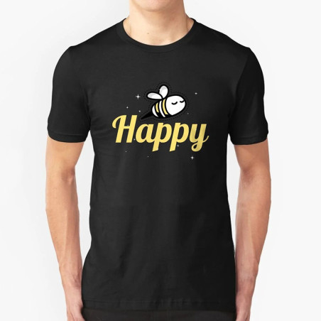 Maglietta Ape Donna "Happy Mood" | Idea Regalo Originale