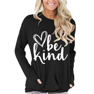 Felpa Donna con Ape 'Bee Kind' | Idea Regalo Unica e Carina