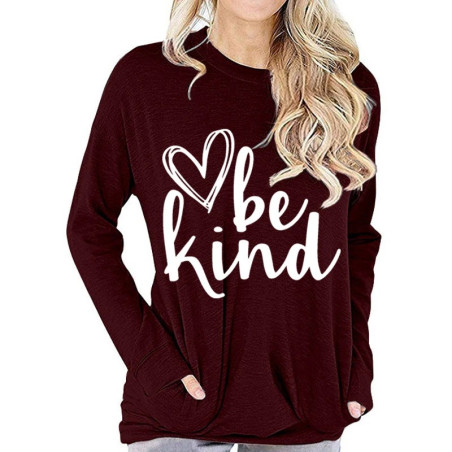 Felpa Donna con Ape 'Bee Kind' | Idea Regalo Unica e Carina