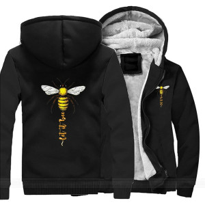Felpa con Cappuccio Ape "Let It BEE" | Regalo Donna Originale