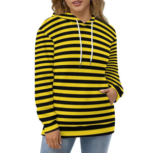 Felpa con Cappuccio "Strisce Ronzanti" – Stile Ape Originale
