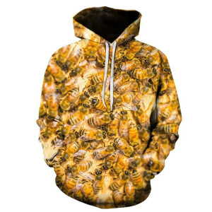 Felpa Ape "Danza del Nettare" – Stile & Comfort | 1001ABEILLES