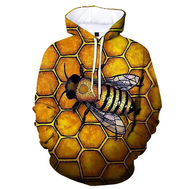 Felpa Ape "Maestà Impollinatrice" – Originalità & Comfort | 1001Api